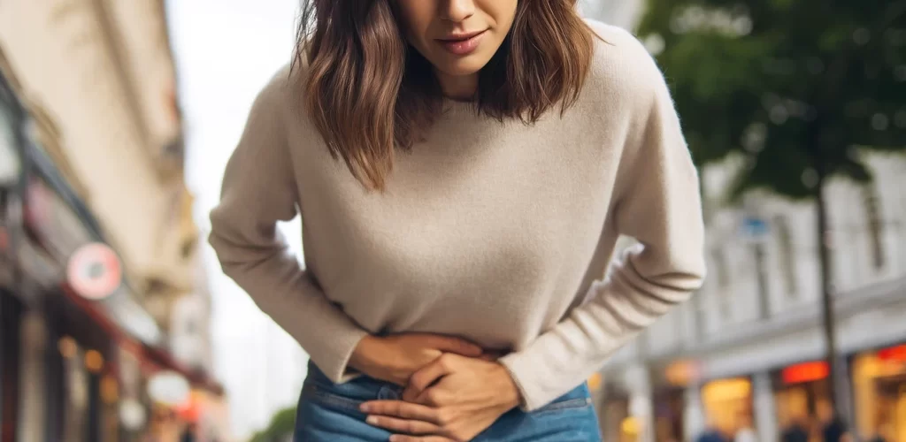woman-holding-pee-standing-up