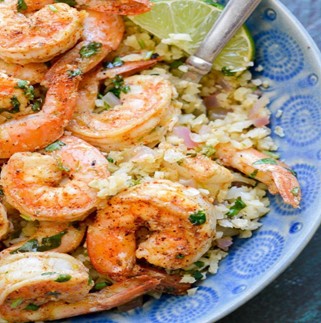 cilantro-lime-shrimp-and-cauliflower-rice