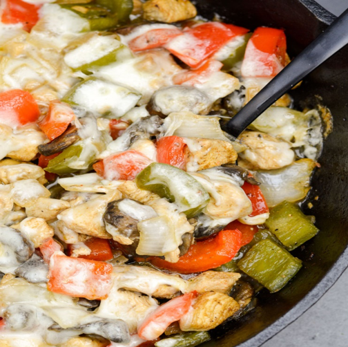philly-cheesesteak-skillet