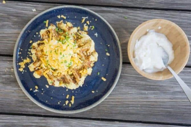 cauliflower waffles