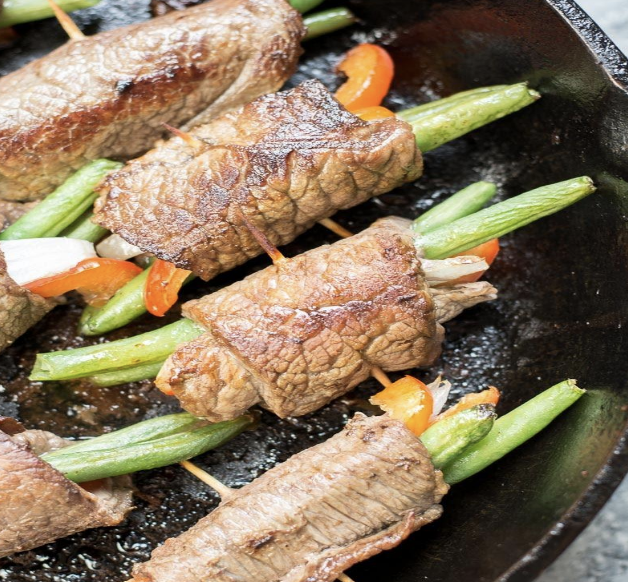 steak rolls