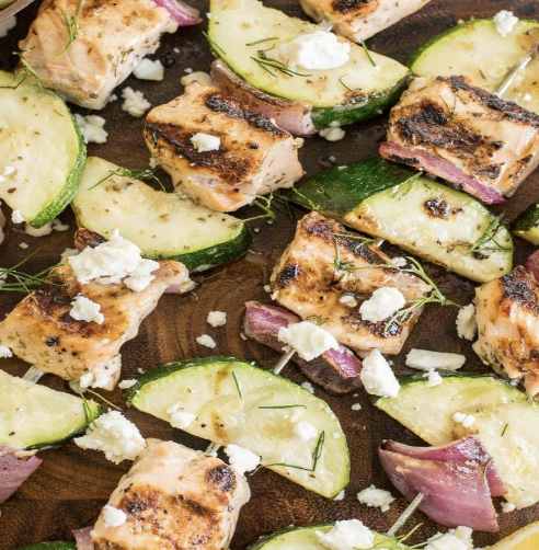 Mediterranean Shrimp Skewers
